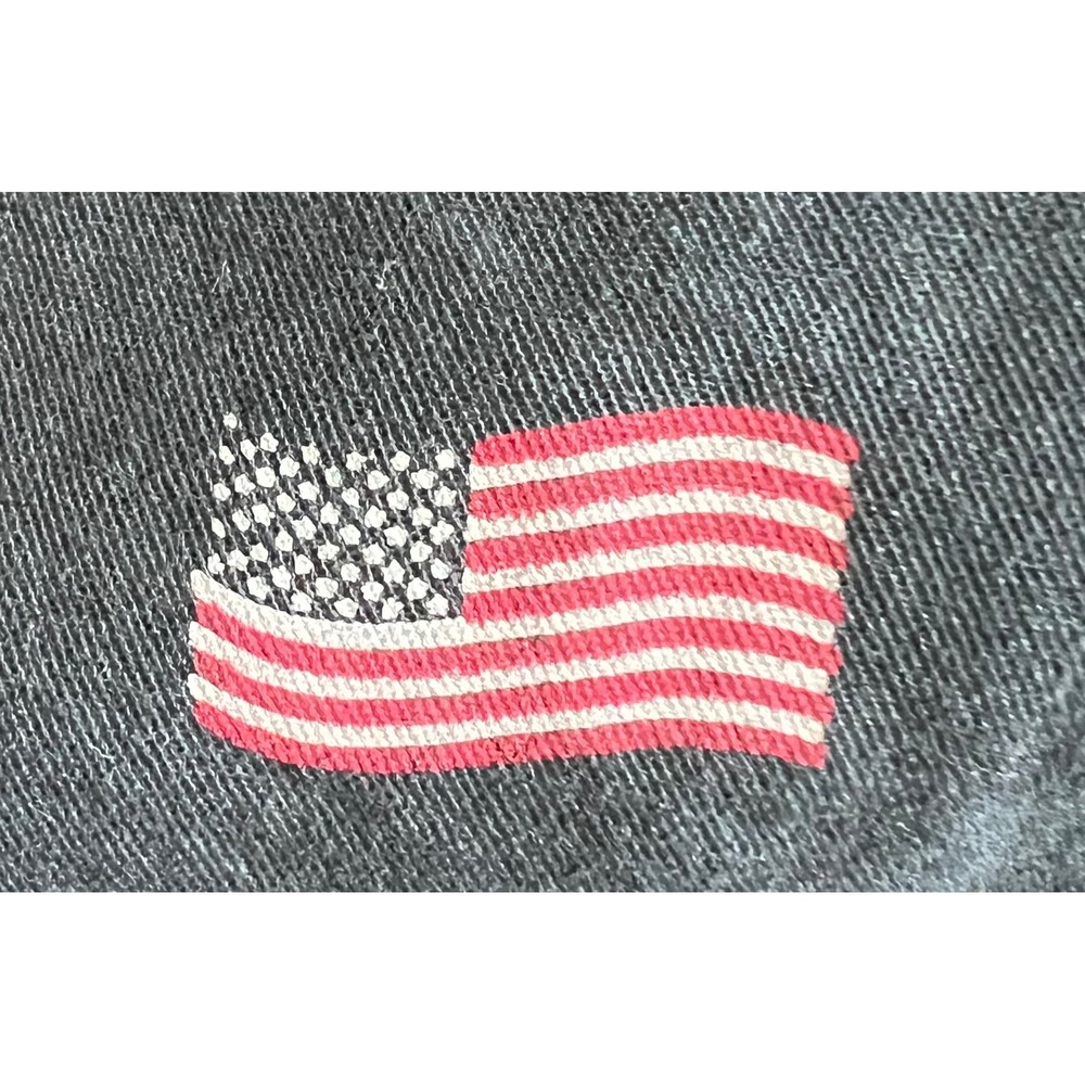 Cargo Supplies Trilogy Sportswear Mens Navy American Flag Embroidered Shorts 38 - Picture 4 of 6